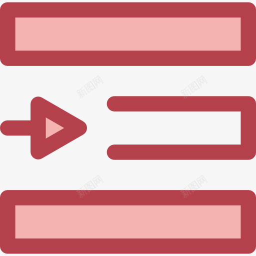 右对齐图标png_新图网 https://ixintu.com UI 右对齐 对齐选项 文本 标志 界面 符号 线