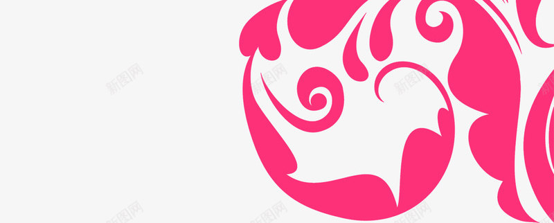 粉色玫瑰花纹手绘人物png免抠素材_新图网 https://ixintu.com 人物 玫瑰 粉色 花纹