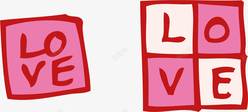 粉红色love英文字母艺术字png免抠素材_新图网 https://ixintu.com love 心形 爱 爱情 粉红色