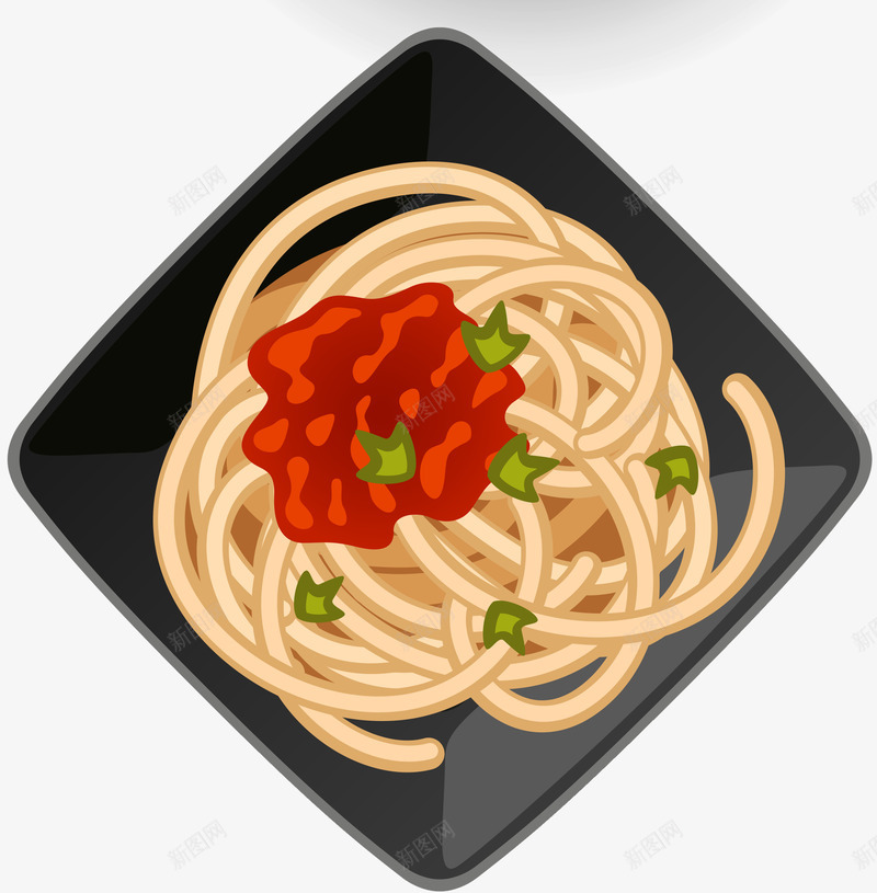 卡通面点食品图标psd_新图网 https://ixintu.com 卡通 卡通面点食品图标 图标 西餐 面条 面点 食品