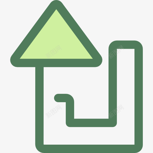 左转图标png_新图网 https://ixintu.com UI 多媒体选项 定位 左转 方向 箭头