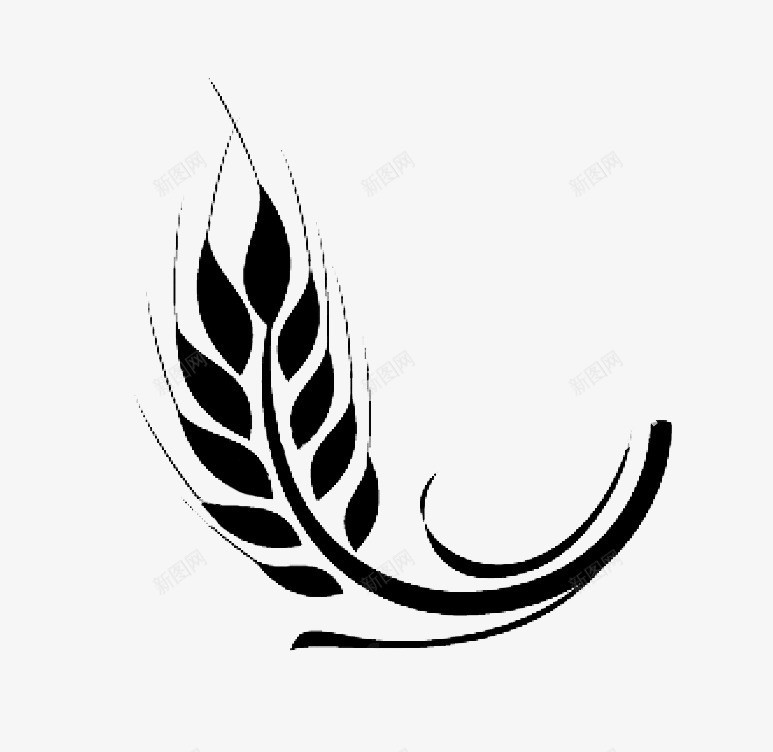 麦子图标png_新图网 https://ixintu.com 图标 小麦 标志 麦子