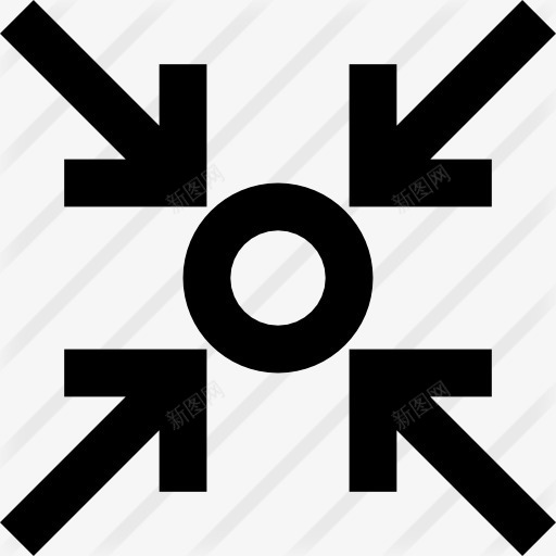 点图标png_新图网 https://ixintu.com UI 中心指向 交叉 圈 指出 按钮 点 箭
