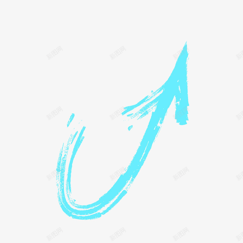 绿色手绘箭头符号png免抠素材_新图网 https://ixintu.com 卡通箭头 手绘箭头 绿色箭头 背景装饰