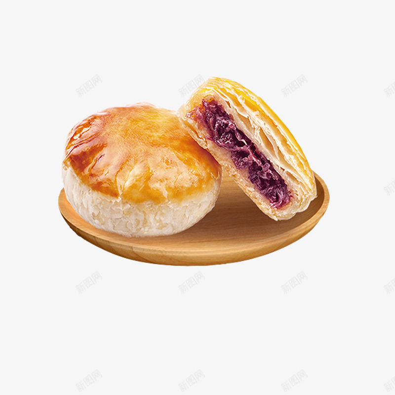 产品实物特色玫瑰鲜花饼png免抠素材_新图网 https://ixintu.com 味美 多汁 手工制作 木盘 浓郁 玫瑰花饼 玫瑰酥 玫瑰饼 玫瑰鲜花饼 现烤 酥皮 鲜花饼 鲜香