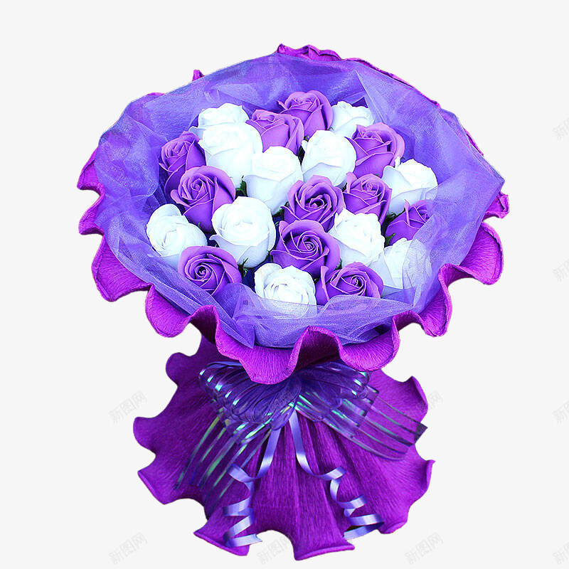 玫瑰花紫色花束包装psd免抠素材_新图网 https://ixintu.com 包装 玫瑰花 玫瑰花包装 玫瑰花紫色花束包装免抠 玫瑰花紫色花束包装免抠png 玫瑰花紫色花束包装免抠素材 白色玫瑰花 紫色 紫色玫瑰花 花束