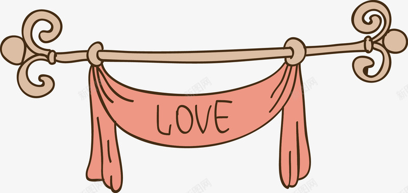 love边框矢量图ai免抠素材_新图网 https://ixintu.com love边框 矢量图