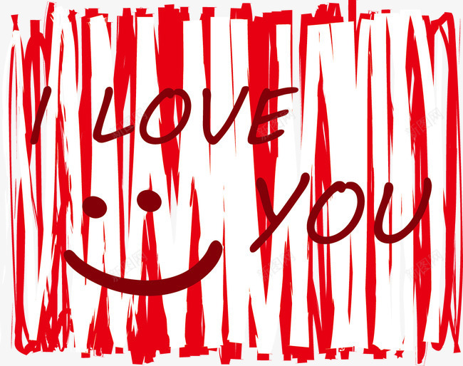 红白相间的Iloveyoupng免抠素材_新图网 https://ixintu.com I love you 红白相间的爱心I
