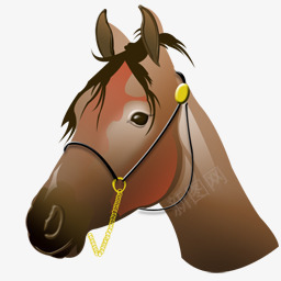 狂野西部卡通马匹骏马头像png免抠素材_新图网 https://ixintu.com 卡通 头像 狂野 西部 马匹 骏马
