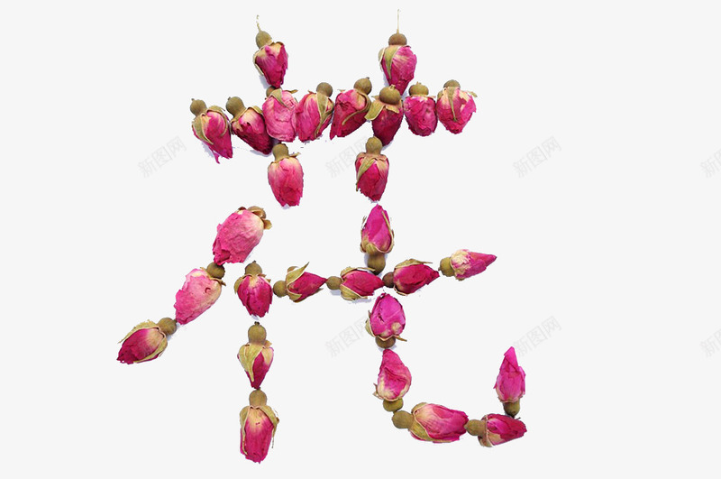 玫瑰花茶png免抠素材_新图网 https://ixintu.com 干花 玫瑰花茶 花茶