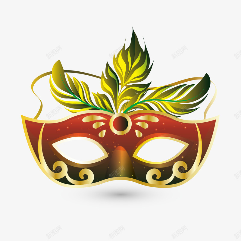 羽毛面具矢量图ai免抠素材_新图网 https://ixintu.com 万圣节面具 漂亮面具 羽毛 舞会面具 面具 面具舞会 矢量图