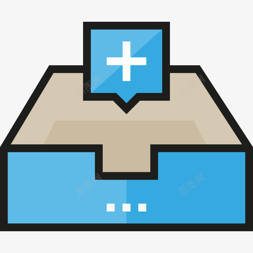 收件箱图标png_新图网 https://ixintu.com UI 工具 托盘 收件箱 文件 电子邮件 界面 符号 邮件