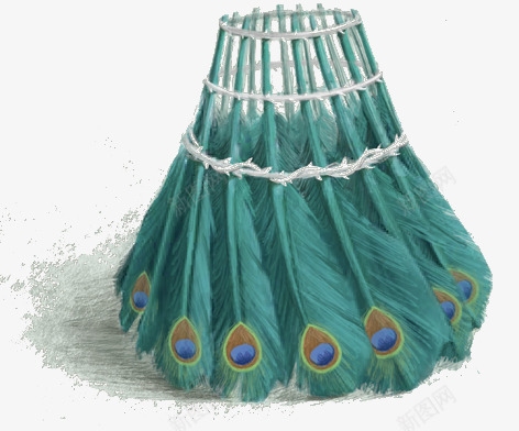 手绘彩铅羽毛球底座png免抠素材_新图网 https://ixintu.com 彩铅画 手绘 羽毛球底座 蓝色