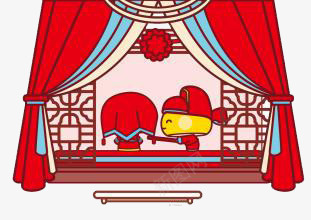 中国式婚礼png免抠素材_新图网 https://ixintu.com 喜娘 喜帕 婚礼 新郎