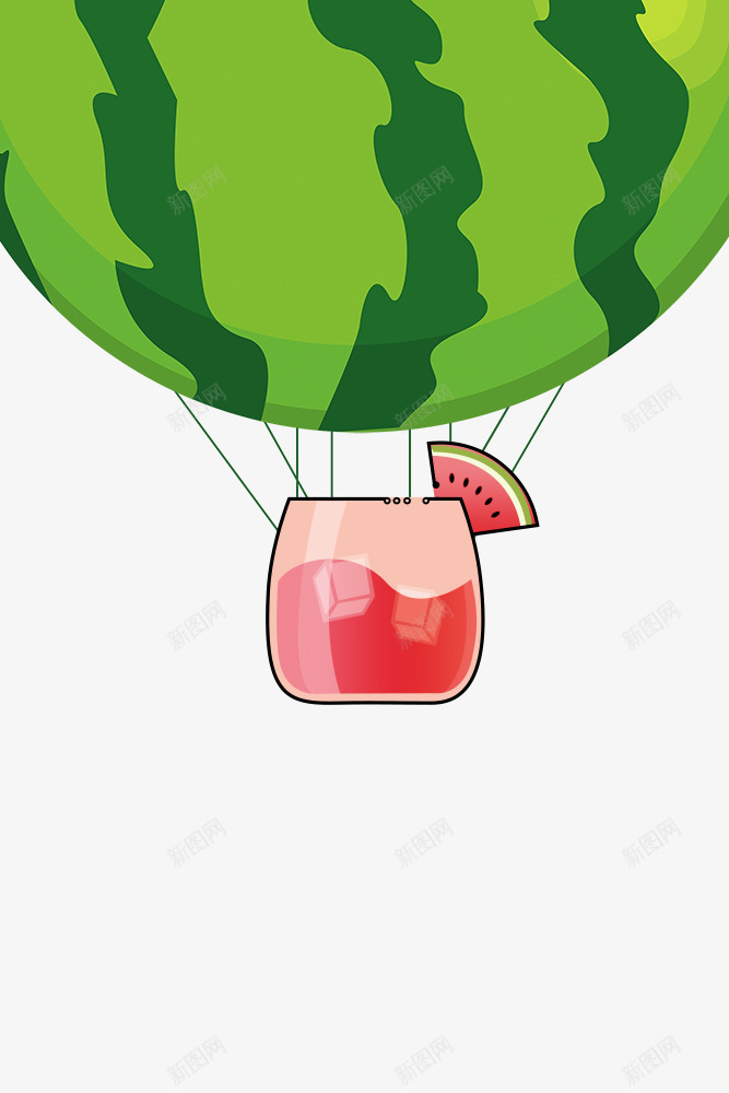 夏天创意西瓜背景海报边框psd免抠素材_新图网 https://ixintu.com 促销 创意 卡通 夏天 夏季 夏日 水彩 西瓜