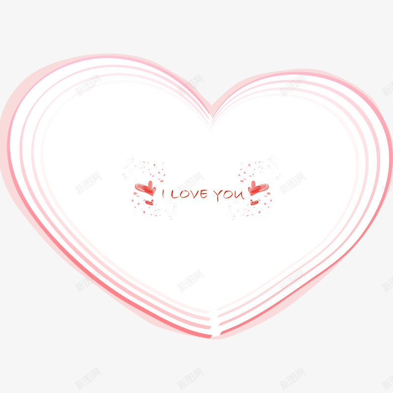 七夕节情人节png免抠素材_新图网 https://ixintu.com L LOVE YOU 七夕节 情人节 爱心 节日 节日元素
