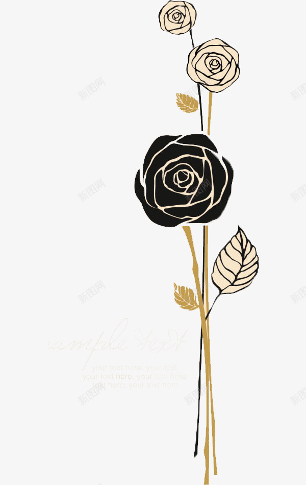 白玫瑰插花图标png_新图网 https://ixintu.com 手绘 爱情 爱没有距离 白玫瑰 白玫瑰手绘 白色 盛开 绿色 美丽 高洁
