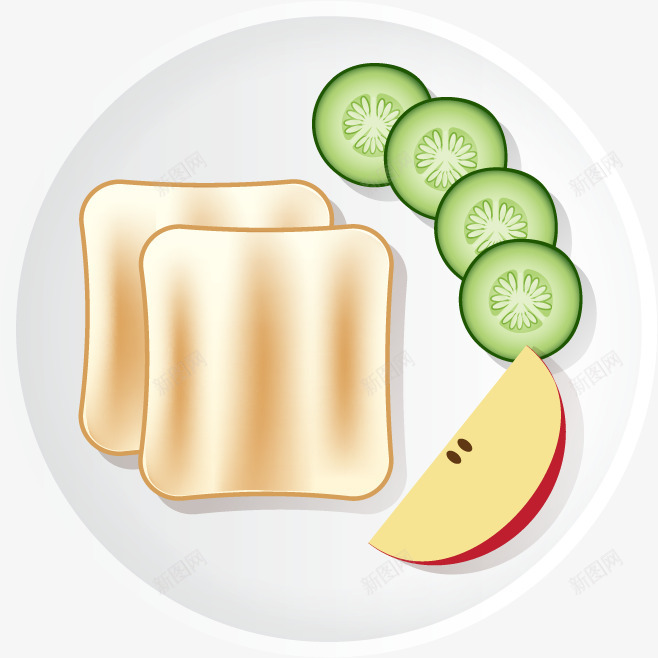 扁平化卡通美食早餐png免抠素材_新图网 https://ixintu.com 卡通 卡通美食 卡通食物 卡通饮食 扁平 扁平化美食 手绘 美食 西餐 食物