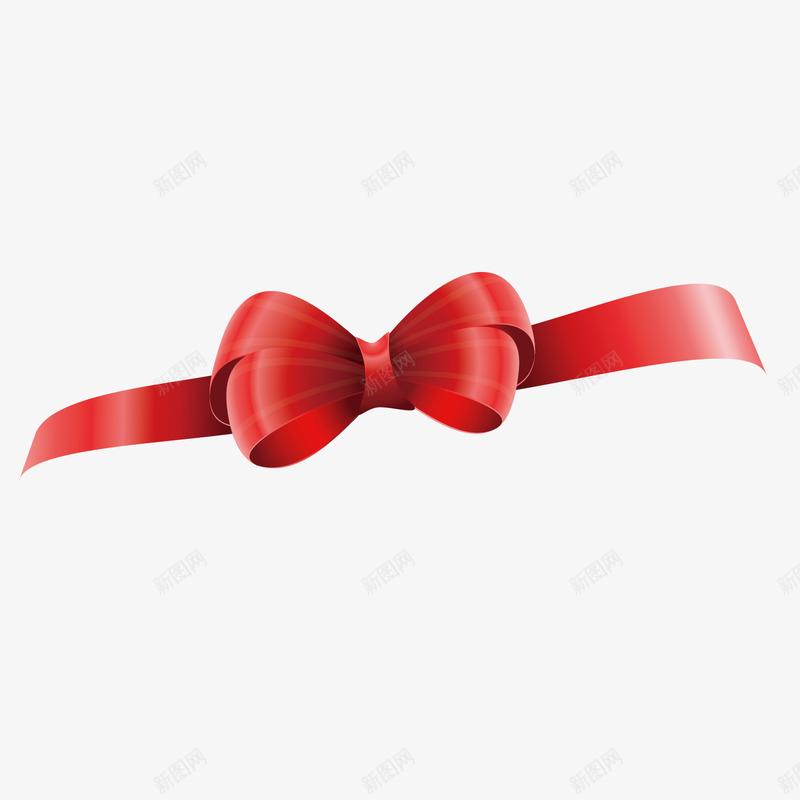 一个红色的领带结矢量图ai免抠素材_新图网 https://ixintu.com 婚礼集结 庄严 感谢的鞠躬 服装线 矢量图 脖子 鞠躬卡通 鞠躬领带 领带 领结 风格服装