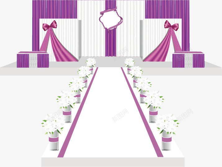 婚礼舞台png免抠素材_新图网 https://ixintu.com 婚庆 婚庆背景 婚礼 婚礼布置 婚礼背景 婚礼舞台 结婚
