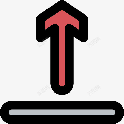 上传图标png_新图网 https://ixintu.com UI 上传 发件箱 多媒体选项 方向 箭头