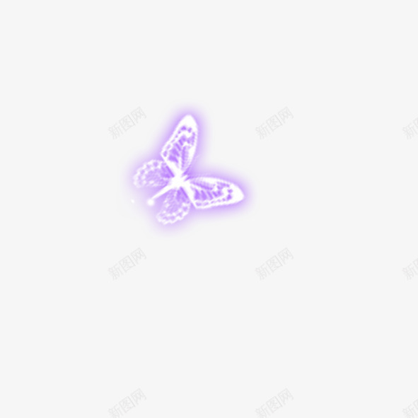 蝴蝶psd免抠素材_新图网 https://ixintu.com 发光 蝴蝶