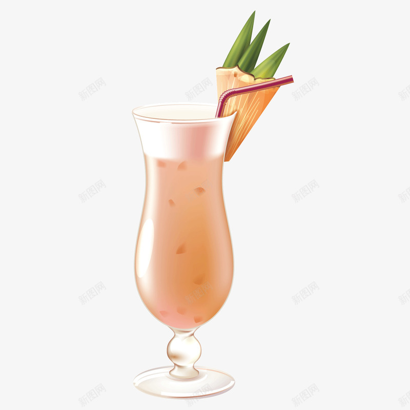 卡通果汁西瓜汁酒杯果饮png免抠素材_新图网 https://ixintu.com 卡通 果汁 果饮 西瓜汁 酒杯