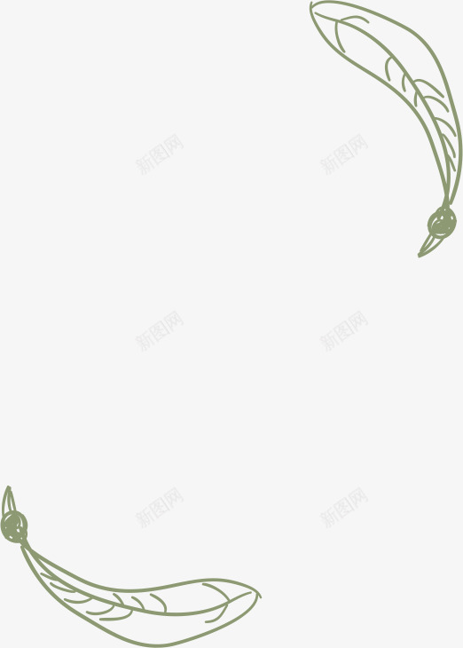 手绘羽毛底纹png免抠素材_新图网 https://ixintu.com AI 卡通 可爱 底纹 手绘 纹理 羽毛 背景 花纹