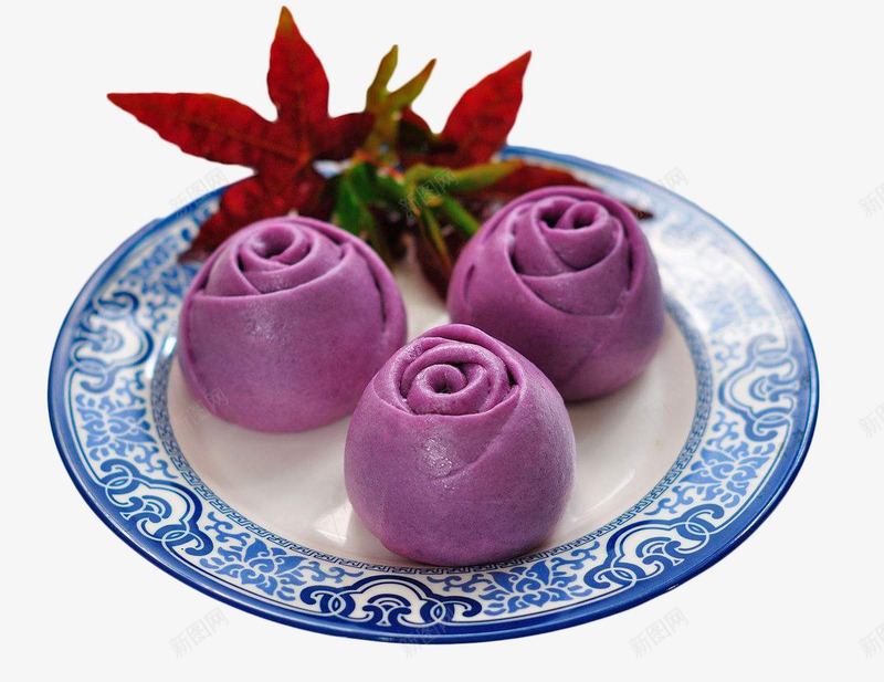 玫瑰花美味黑米馒头png免抠素材_新图网 https://ixintu.com 保健 健康 养生 可口 早餐 玫瑰花 粗粮 美味 营养 食品 黑米馒头