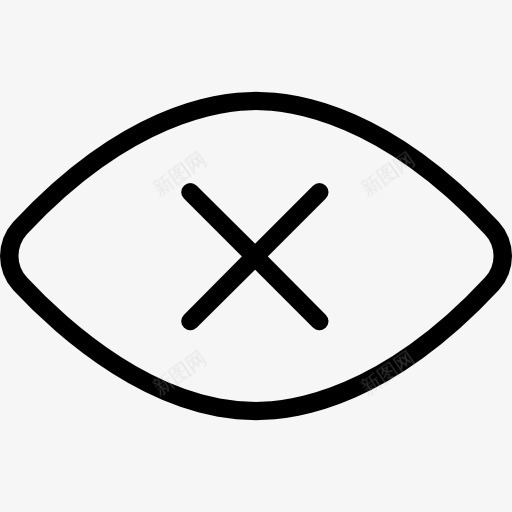 能见度图标png_新图网 https://ixintu.com UI 医疗 可见 接口 眼观 能见度