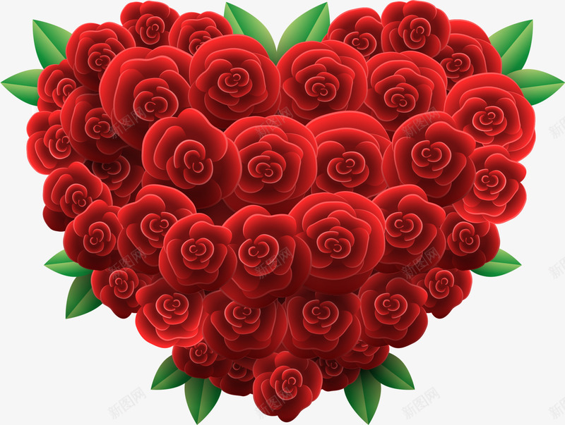 情人节红色玫瑰花爱心png免抠素材_新图网 https://ixintu.com LOVE 婚庆 情人节 情人节爱心 浪漫 爱情 红色蘑菇