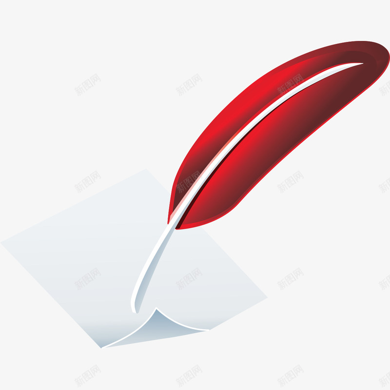 红色羽毛写字png免抠素材_新图网 https://ixintu.com 红色 红色羽毛 羽毛 羽毛写字