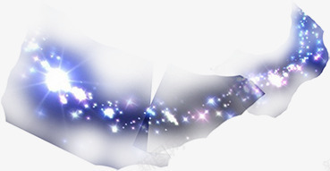 蓝色星光碎片背景png免抠素材_新图网 https://ixintu.com 星光 碎片 素材 背景 蓝色