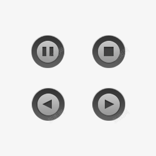 UIpsd免抠素材_新图网 https://ixintu.com 4涓 榛戣壊 鎾