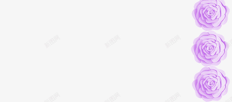 粉紫色婚礼花朵装饰png免抠素材_新图网 https://ixintu.com 婚礼 紫色 花朵 装饰