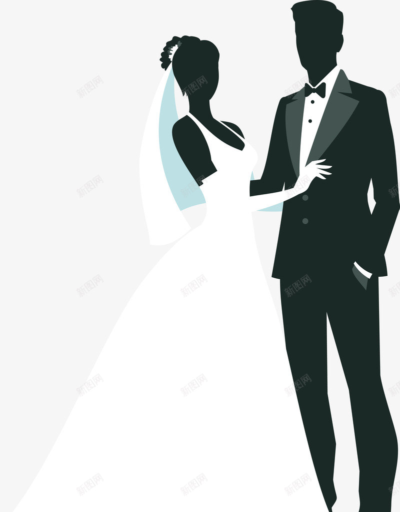 新郎新娘装饰图案png免抠素材_新图网 https://ixintu.com 免抠PNG 婚庆 婚礼 情侣 结婚 结婚卡片 请柬图案