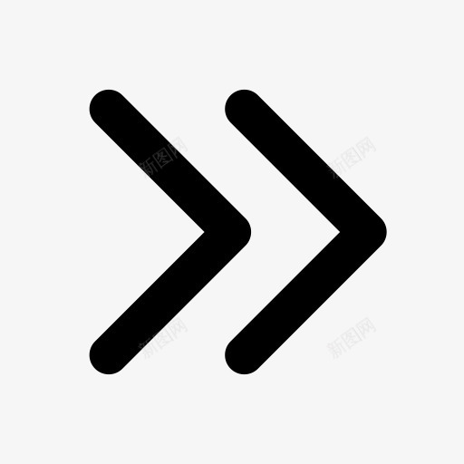 快前进羽毛图标png_新图网 https://ixintu.com Fast forward 前进 快