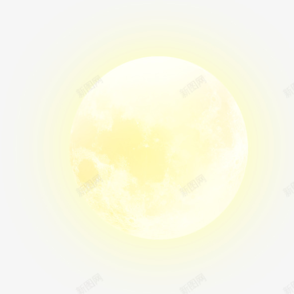 月亮png免抠素材_新图网 https://ixintu.com 七夕 七夕促销 七夕月亮免抠 七夕节活动 中秋节 圆月 月亮 月亮月晕 黄色