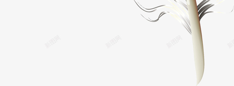 黑白条纹羽毛png免抠素材_新图网 https://ixintu.com 一根羽毛 条纹羽毛 矢量png 羽毛 黑白 黑白条纹