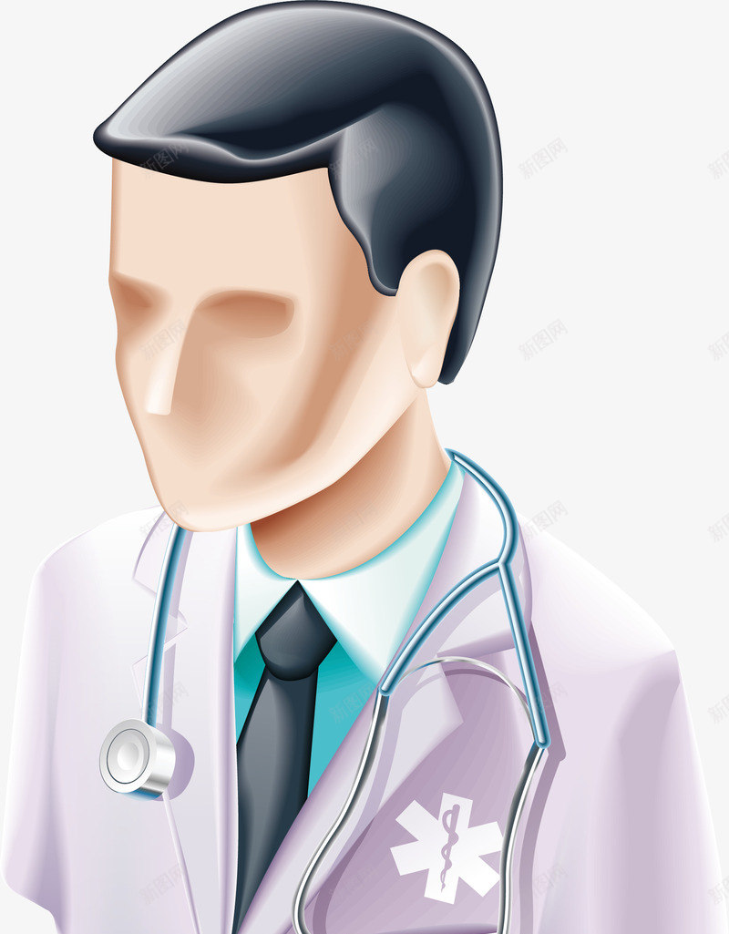 西医矢量图ai免抠素材_新图网 https://ixintu.com png 人物 卡通 矢量素材 西医 矢量图