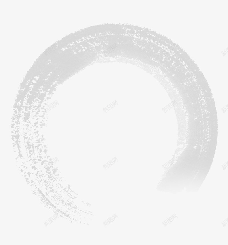 中国风笔墨背景图psd免抠素材_新图网 https://ixintu.com 中国风笔墨背景图 中国风背景 中国风装饰图 圆形笔墨 笔 笔黑背景