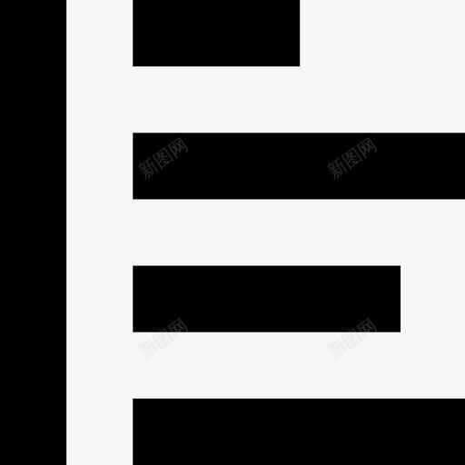 左对齐图标png_新图网 https://ixintu.com UI 左对齐 文本格式 文本编辑器