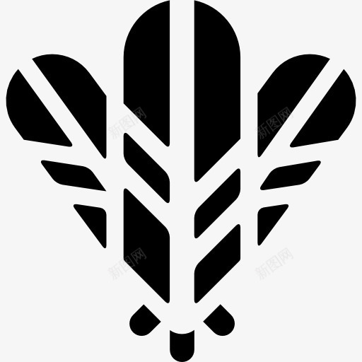 羽毛图标png_新图网 https://ixintu.com 动物 嘉年华 服装 装饰 鸟