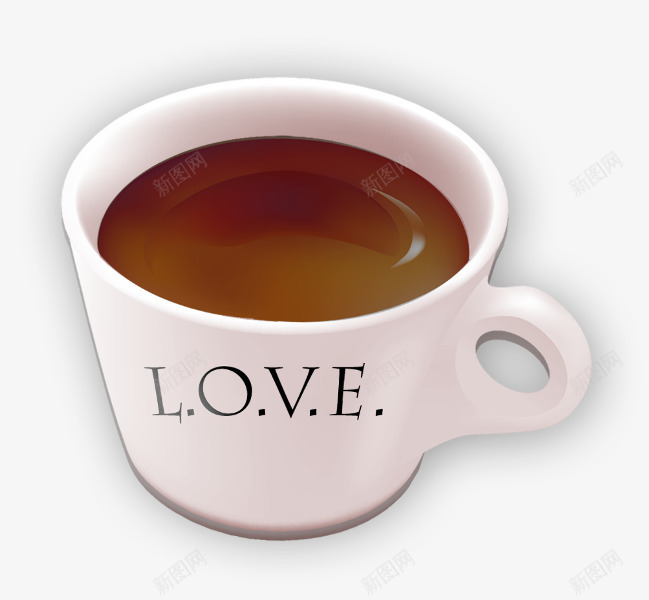 爱咖啡下午茶png免抠素材_新图网 https://ixintu.com LOVE 下午茶 卡通咖啡 咖啡 咖啡杯 暖饮 热咖啡 爱 爱你