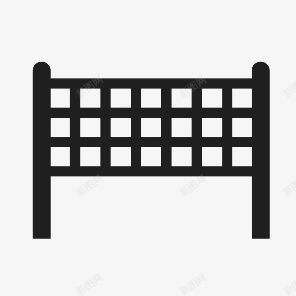 球网矢量图ai免抠素材_新图网 https://ixintu.com 排球球网 球网 羽毛球球网 矢量图