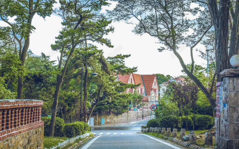 山东青岛老城风景png免抠素材_新图网 https://ixintu.com 名胜古迹 旅游风景 著名建筑