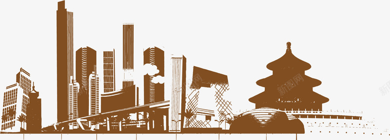 城市剪影png免抠素材_新图网 https://ixintu.com 剪影 北京剪影 北京剪影元素 北京剪影素材 北京插画 城市剪影 矢量北京剪影 矢量北京剪影素材