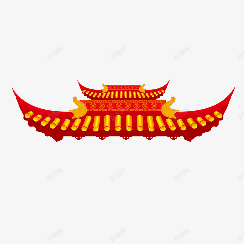 手绘创意合成复古城堡建屋顶筑png免抠素材_新图网 https://ixintu.com 创意 合成 城堡 复古 屋顶