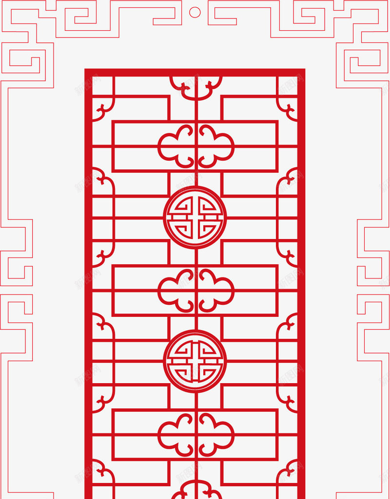 中式古框png免抠素材_新图网 https://ixintu.com png古框 中式 古框素材 矢量古框 边框