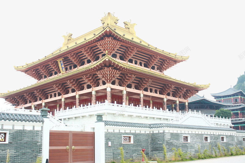 美丽孔庙摄影png免抠素材_新图网 https://ixintu.com 中式建筑 园林建筑 大成殿 孔庙 建筑园林 摄影